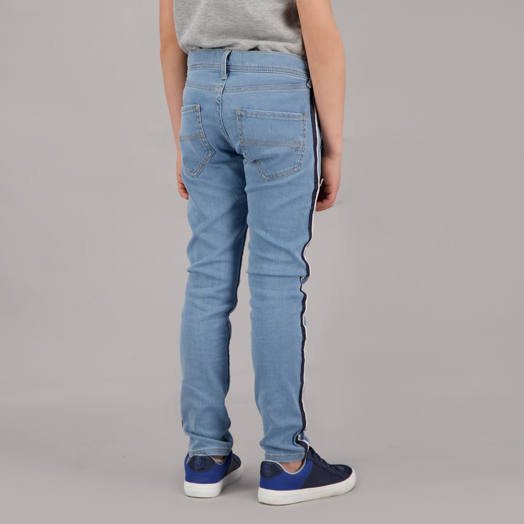 Jeans skinny garcon avec bande cote Kontakt